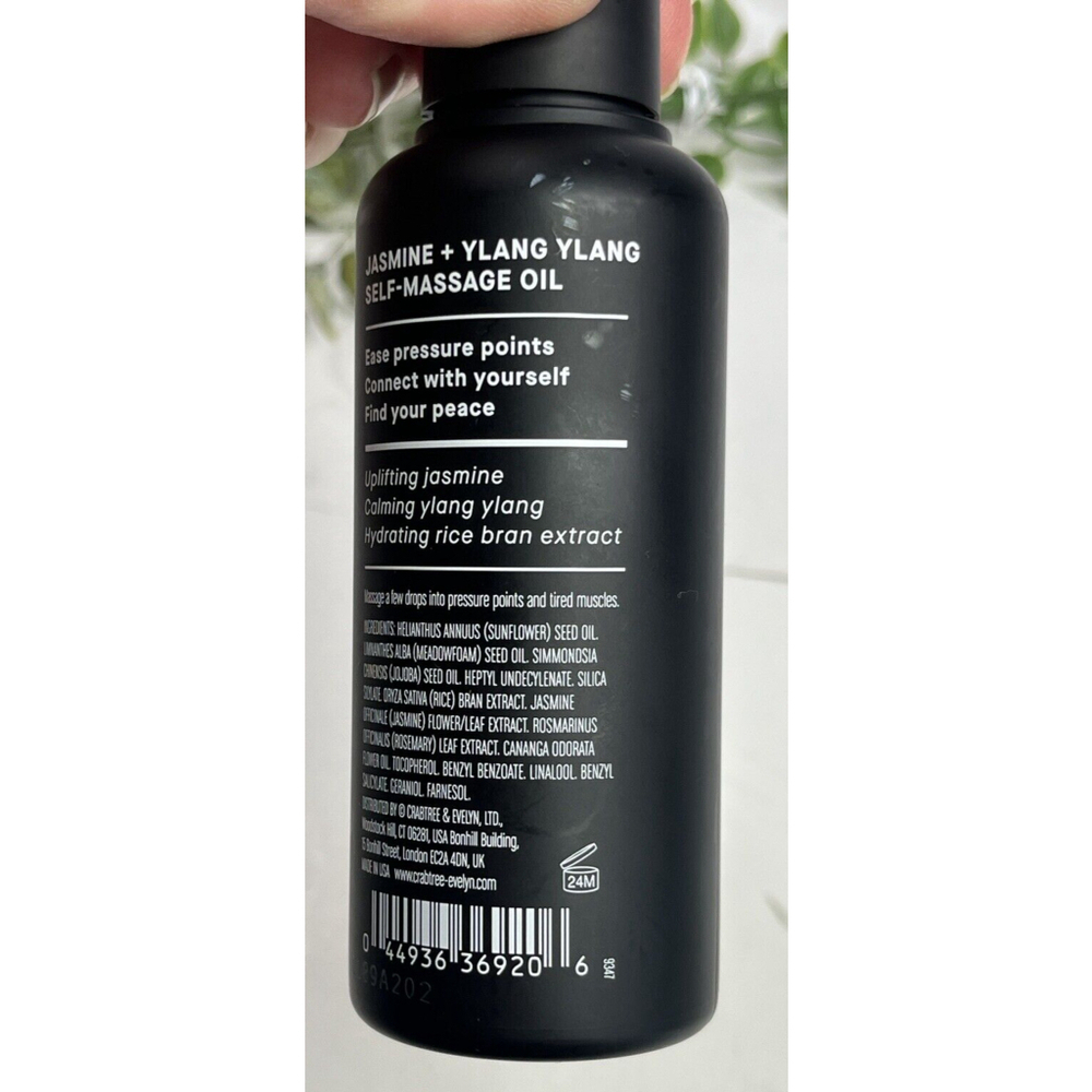 Crabtree & Evelyn BALI Jasmine +Ylang Ylang Self-Massage Oil 3.3 fl oz Set of‎ 4 - Picture 6 of 11